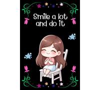 Smile a lot and do it: The 6-inch x 9-inch mini-notebook is ideal for travel notebooks or notebooks. It is also easy to carry in a handbag or briefcase for carrying anywhere.