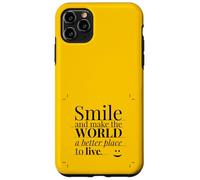 Smile and make the world a better place to live. Custodia per iPhone 11 Pro Max