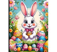 Smile Bunny Sketchbook: Smile Bunny Sketchbook Cover, 112 Pages, 8.5 x 11 Page Size, 110 Blank Pages, Happy Easter Day Gift.