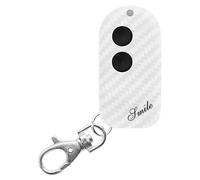 Smile C Rolling code + Codice fisso 433Mhz, Mini telecomando universale apricancello autoapprendente programmabile, 2 pulsanti compatibile - leggi compatibilita in descrizione