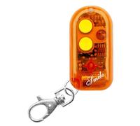 Smile C Rolling code + Codice fisso 433Mhz, Mini telecomando universale apricancello autoapprendente programmabile, 2 pulsanti compatibile - leggi compatibilita in descrizione