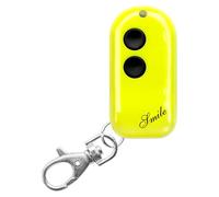 Smile C Rolling code + Codice fisso 433Mhz, Mini telecomando universale apricancello autoapprendente programmabile, 2 pulsanti - leggi compatibilita in descrizione