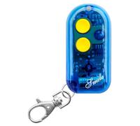 Smile C Rolling code + Codice fisso 433Mhz, Mini telecomando universale apricancello autoapprendente programmabile, 2 pulsanti compatibile- leggi compatibilita in descrizione