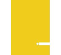 SMILE DOT - A4 Notebook Lined with 100 Ruled Pages in Lightning Strike Yellow. No Spiral Binding for a Seamless Writing Experience. A Bold Journal for ... a Matte Paperback Cover in Signature Colors.