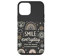 Smile Everyday Trova la bellezza in ogni momento Amore positivo Custodia per iPhone 12 mini