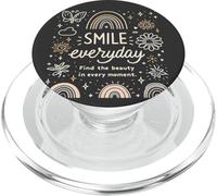 Smile Everyday Trova la bellezza in ogni momento Amore positivo PopSockets PopGrip per MagSafe