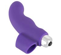 Ditalino Ondulato in Silicone SMILE - Massaggiatore per Punto G (Viola)