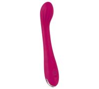 Vibratore Puntatore G Ricaricabile con Rilievi (Lilla)