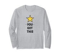 Smile Inspirational Positive Saying Life Motivational Hustle Maglia a Manica