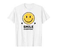 Smile Inspirational Positive Saying Life Motivational Hustle Maglietta