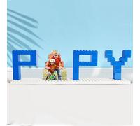 Smile lab Mattoncini costruzione personalizzati con foto, Puzzle di mattoni DAD, Immagine a forma di cuore, Decorazioni romantiche Festa del papà Regali divertenti per Padre Nonno papà babbo