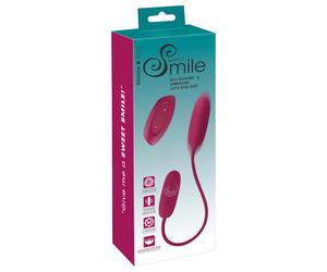 Smile Love Egg Duo - ovetto vibrante doppio - vaginale e anale