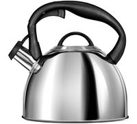 SMILE - Mcn13p Bollitore A Induzione Con Fischietto, Tutti I Fornelli, 3l, Acciaio Inossidabile
