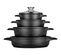 E_0002_S9104022 Smile Pentola con Coperchio Smile MGK-17 Nero Casa E Cucina