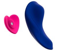Smile RC Panty - vibratore per slip a telecomando (blu)
