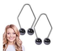 Smile Trainer, Allenatore Muscolare Alla Moda In Acciaio Inossidabile, Strumento Di Bellezza Per Il Lifting Delle Guance, Fossette Naturali Facili Da Indossare, Esercizio Muscolare Del Viso Per Un