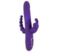 Sweet Smile Thrusting Pearl Triple Vibrator Viola