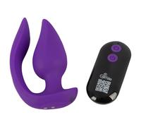 Smile - Vibratore Anale e Stimolatore Clitorideo 2in1 (viola)