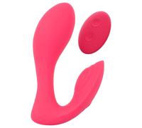 SMILE - vibratore indossabile 2in1 ricaricabile telecomandato - silicone rosa