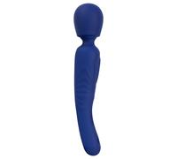 Sweet Smile 2in1 Wand with Flicking Tongue Blue