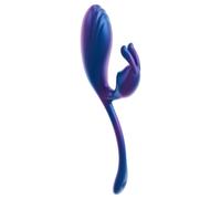 Smile - Vibratore Stimolatore Punto G e Clitoride (Blu)