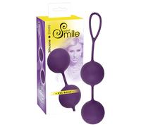 SMILE XXL Balls - pallina geisha gigante - silicone viola