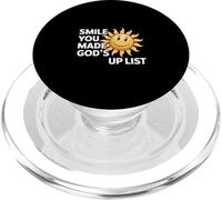 Smile You Made God's Wake Up List Faith Positivity |------ PopSockets PopGrip per MagSafe