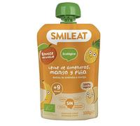 Smileat bustina latte di mandorla, mela, ananas, mango e banana 9M+, biologico, 100 g