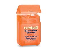 SmileGoods Unwaxed Dental Floss, 12 yards, Bulk Pack of 72