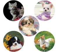 SmileMakers Baby Animals Hypoallergene Aufkleber, 100 St ck