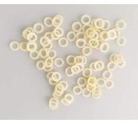 SmileOrtho - Elastici per ortodonzia dentale in gomma ortodontica / lattice, 4,7 mm, 185 g, colore: Ambra