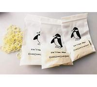 SmileOrtho - Elastici per ortodonzia dentale in gomma ortodontica / lattice, 8 mm, 184 g, colore: ambra