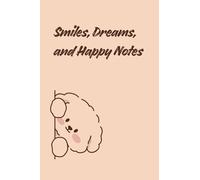 Smiles, Dreams, and Happy Notes: Cute Poodle Aesthetic Composition Notebook - Lined Pages - 6.14 x 9.21 inches: Dog Illustration Journal for Girls, ... Work & Creative Writing | Soft Matte Cover