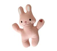 Smileshiney Peluche coniglietto | Giocattolo calmante per bambini per dormire - Bambola morbida e lavabile come compagno di sicurezza per bambini per la decorazione pasquale nella cameretta dei
