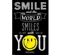 Smiley Pyramid International, Maxi Poster World Smiles with You, Lingua Inglese, colorato, 61 x 91,5 x 1,3 cm