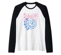 Smiley ufficiale Blink-182 Maglia con Maniche Raglan