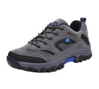 Smilice Scarpe da trekking basse con suola profilata - Imbottitura di supporto e cappuccio per sentieri forestali, grigio., 43 EU