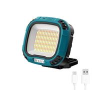 Smiling Shark Lampada Lavoro, LED Lampada Officina 18 Modalità Luminose 5000mAh Ricaricabile Impermeabile Portatile Luce Ispezione con Magnetica per Campeggio Riparazione Garage laboratori Emergenza