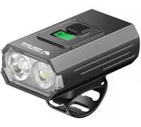 Smiling Shark Luci Biciclette LED Luce per Bicicletta Set Sicurezza Anteriori &