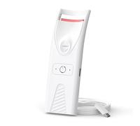 Smiling Shark Piegaciglia Riscaldato, Piegaciglia Elettrico con 55°C Costante, 24H di Lunga Durata & Riscaldamento Rapido in 15s, Mini Piegaciglia Ricaricabile Apto para Todo Tipo de Pestañas