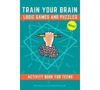 Smiling Turtle Train Your Brain Logic Games and Puzzles Activity Bo (Tascabile)