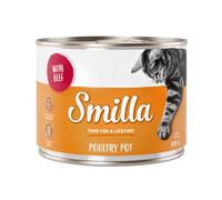 Smilla Delizie al Pollo 24 x 200 g Alimento umido per gatti - Tenero pollo e manzo