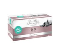 Smilla Fine Menù 48 x 100 g umido gatto - Tacchino & Coniglio