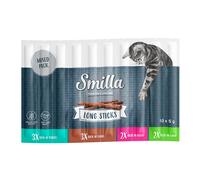 Smilla Long Stick Pacco misto 30 x 5 g Snack per gatto - Mix 2: (Coniglio, Oca, Agnello e Selvaggina)