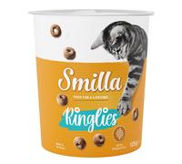 Smilla Ringlies Snack prebiotici per gatti - Set %: 3 x 125 g