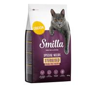 Smilla Sterilised Senza Cereali con Pollo Crocchette gatto - 10 kg