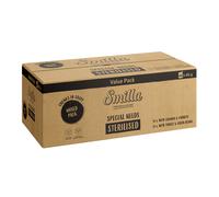 Smilla Sterilized Bocconcini in salsa con verdure - 48 x 85 g Mix 24x Salmone e Carote + 24x Tacchino e Fagiolini