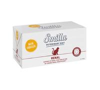 Prezzo speciale! 8 x 100 g Smilla Veterinary Diet umido per gatto - Renal Pollo