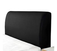 Smingm Copri Testata Letto Matrimoniale Elastica Fodera Protezione Testata Elastico All-inclusive Coperchio Europeo Soft Cover Lavabile Cover Testata Letto Nero 140-170cm