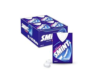 Smint Dental Mint Flavour Sugar Free con xilitolo 8g. (12 partite Box) (Mint Flavour)